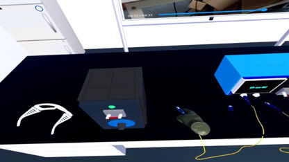 光ファイバの実験手順 【高専XR教材】危険体験による安全教育